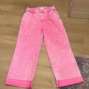 Avec Les Filles Pink Women Jeans